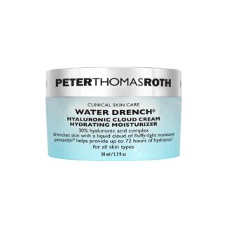 Peter Thomas Roth Water Drench Hyaluronic Cloud Cream Hydrating Moisturizer Earplug, 4 cm, Black